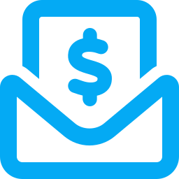 envelope open dollar regular